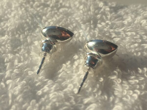 De achterkant van de borstvoedingsoorknopjes