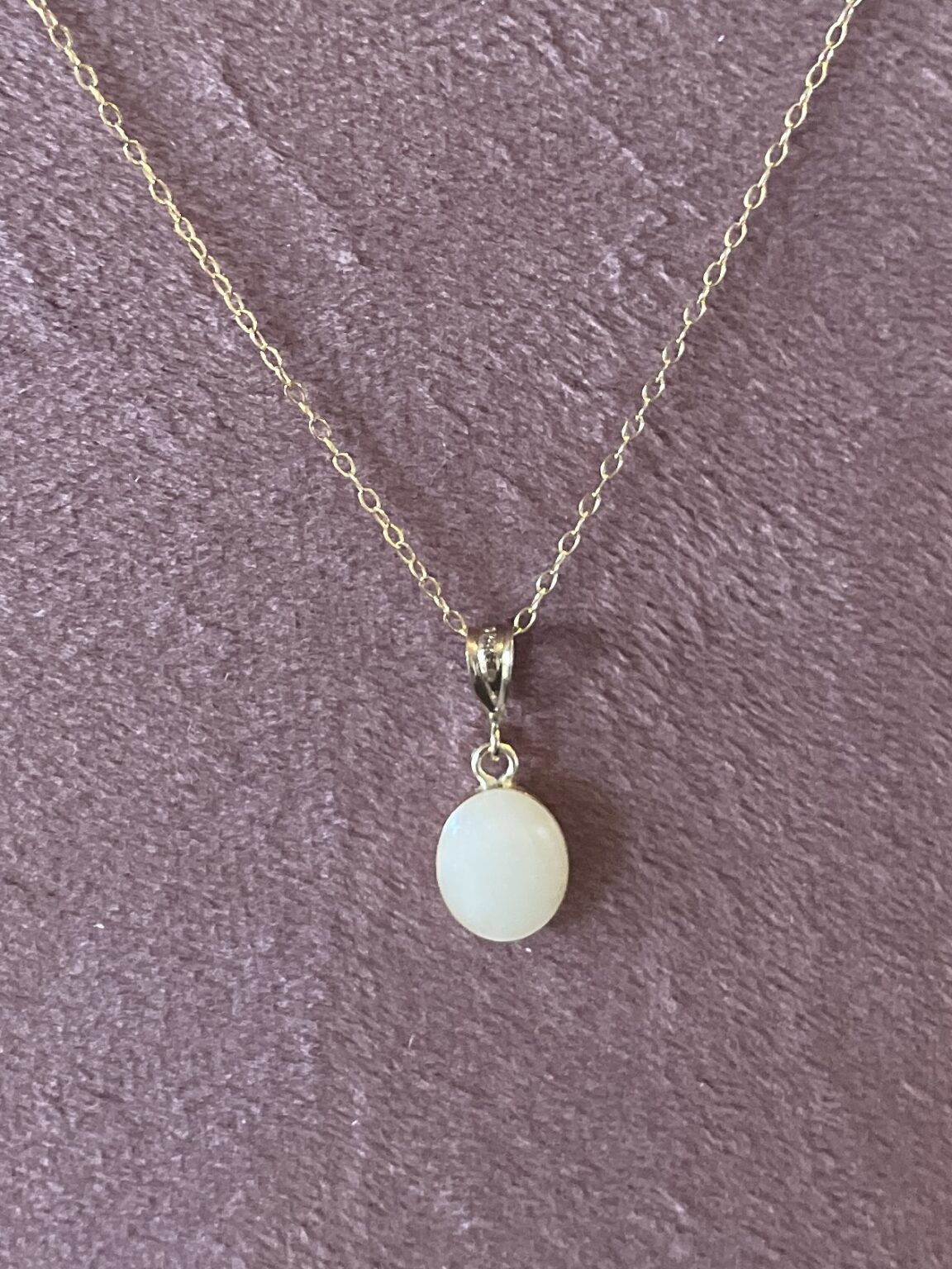 Goud borstmelk-hanger