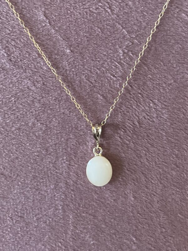 Goud borstmelk-hanger