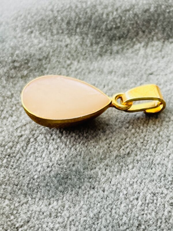 Druppel melkgoud - Gouden Hangers sieraad