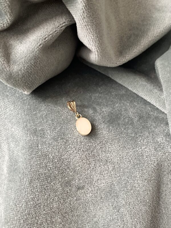 Goud melkhanger - Gouden Hangers sieraad