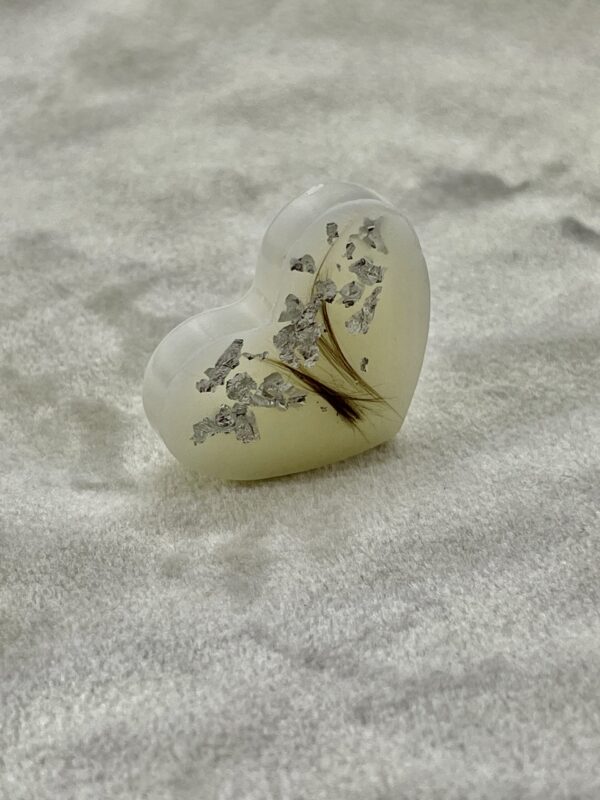 Dit hart bestaat alleen maar uit moedemelk, een hgerinnering voor altijd