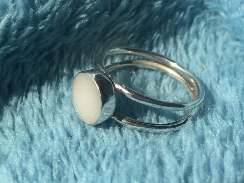 Deze melkring kan persoonlijk gemaakt worden voor jou.