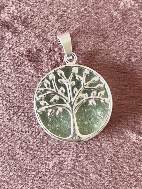 Levensboom herinneringshanger - Zilveren Hangers Herinnering sieraad