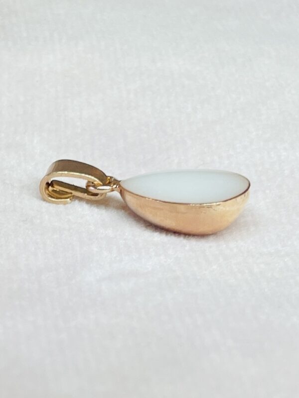 Melkhanger rosé goud