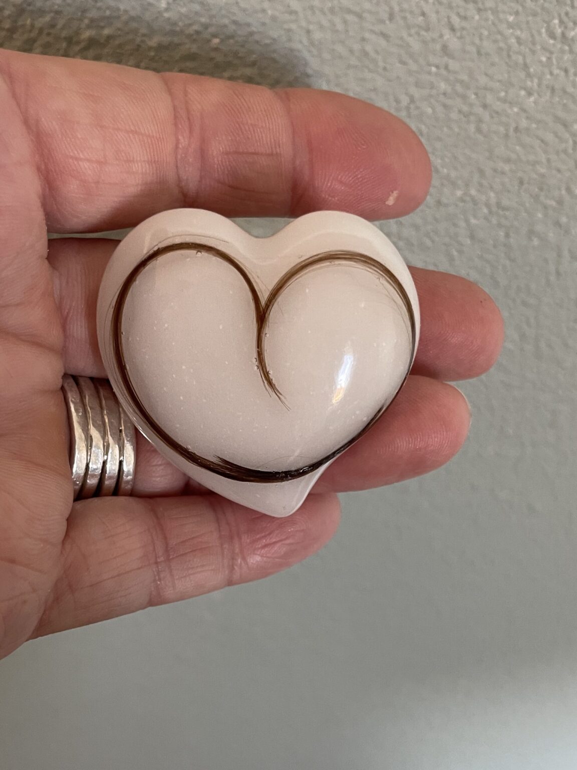 Deze steen moedermelk&haar is ene bijzonder cadeau