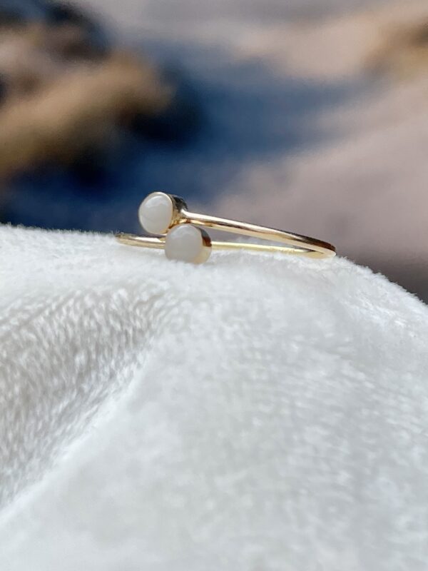 Melkring dubbel - Gouden Ringen sieraad