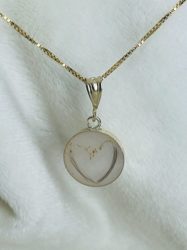 Moedermelk hanger met hart