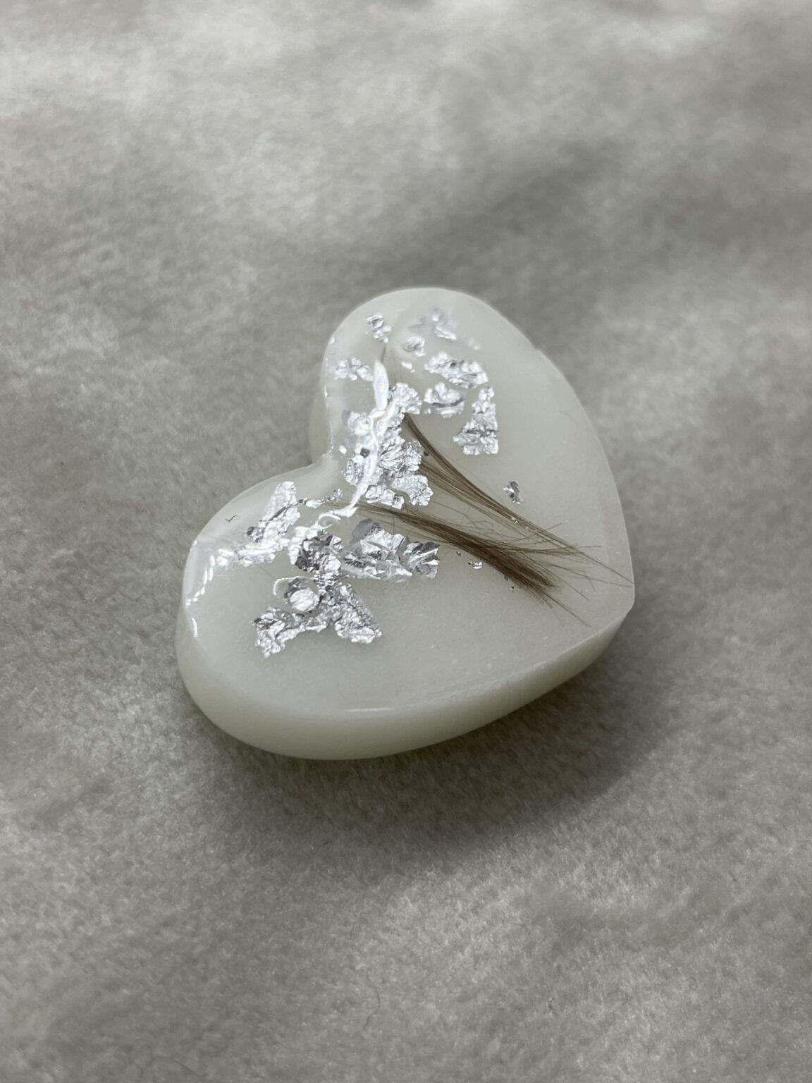 Dit moedermelk hart kan gemaakt worden met verschillende toevoegingen