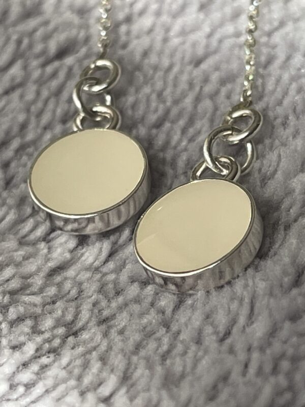 Moedermelk oorbellen lang