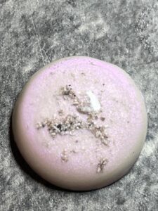 Dit is een sample, een voorbeeld van as en pigment verwerking samen