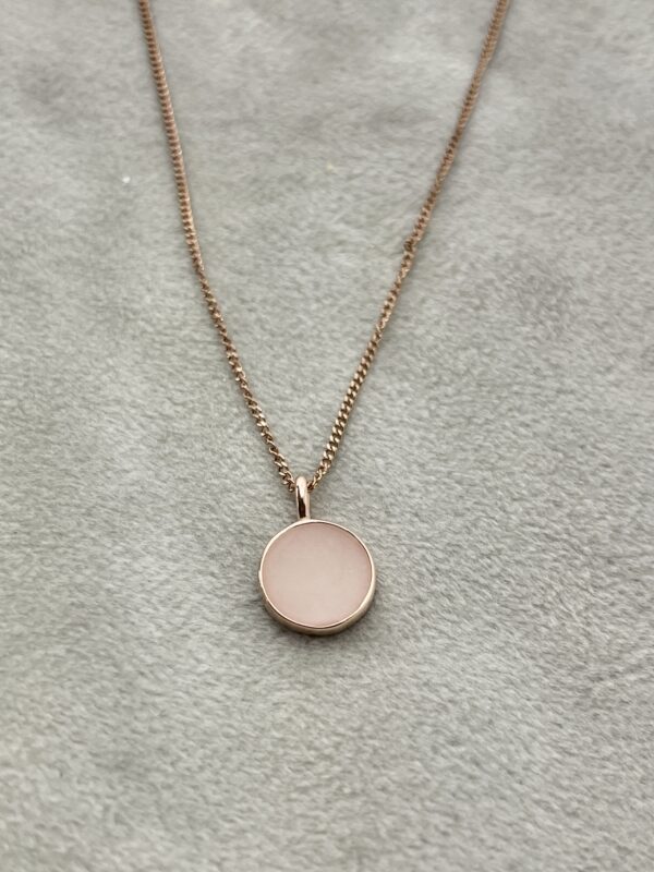 Rosé melkhanger - Gouden Hangers sieraad