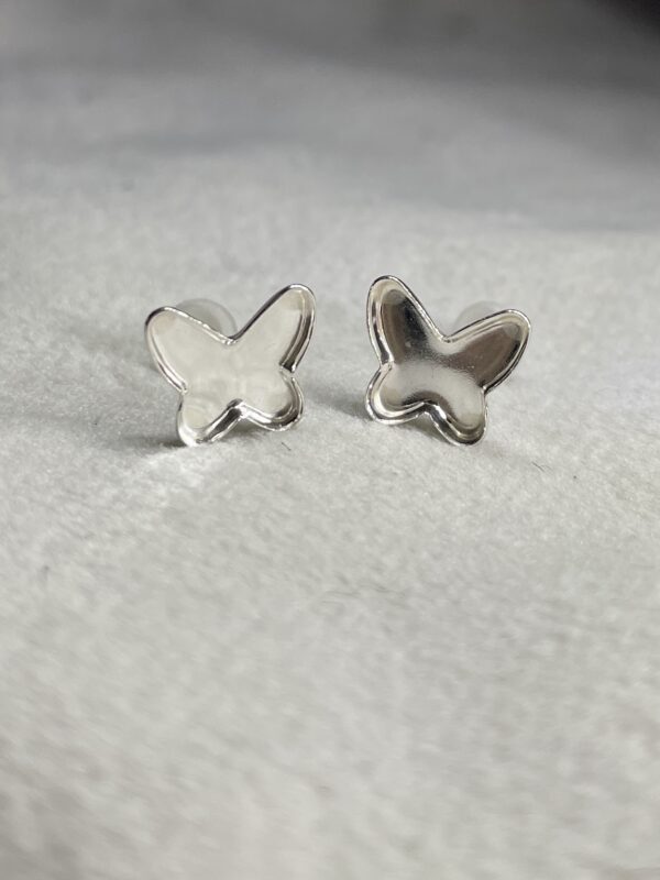 Vlinder knopjes - Oorbellen sieraad