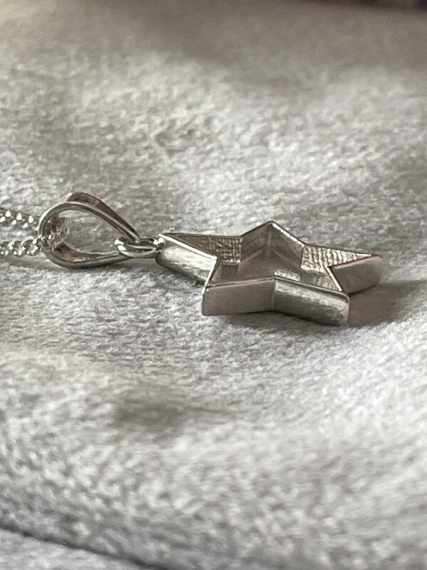 Zijaanzicht ster hanger