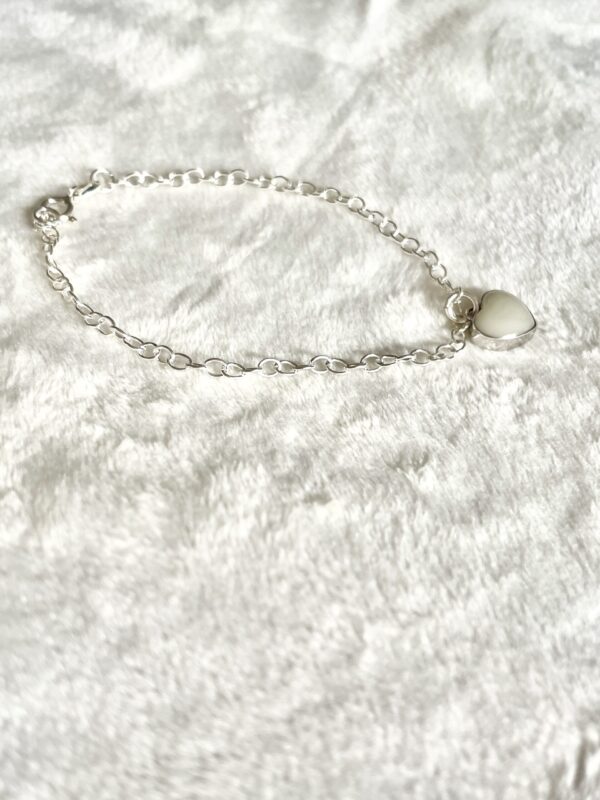 Zilver armband melkhartje - Moedermelk armbanden sieraad