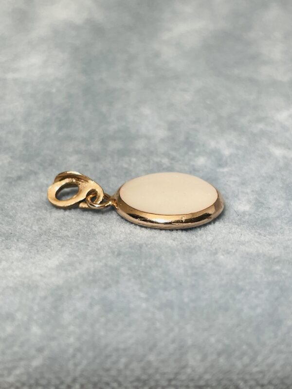 Rosé melkhanger - Gouden Hangers sieraad