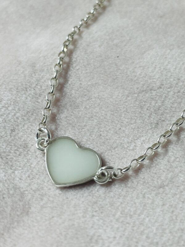 Borstmelk hartjes armband - Zilveren armbanden sieraad