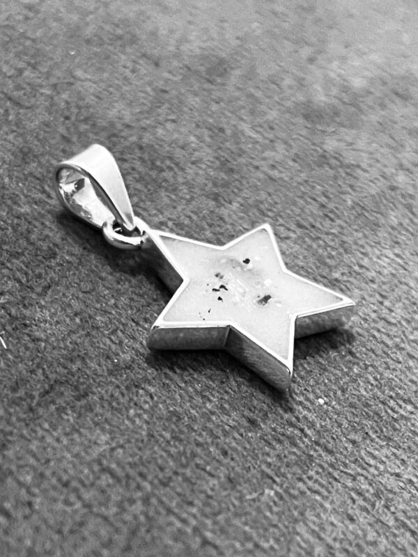 Ster herinnering-hanger - Zilveren Hangers sieraad