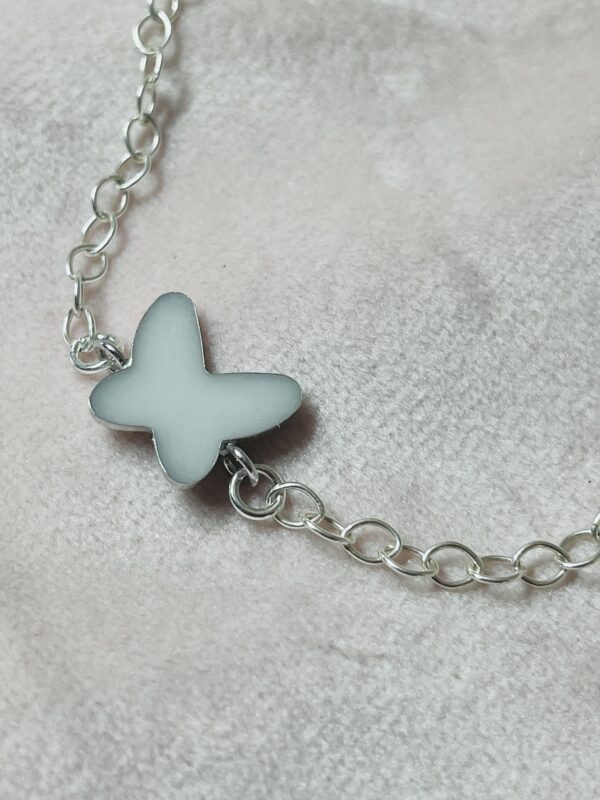 Vlinder herinnering - Zilveren armbanden sieraad